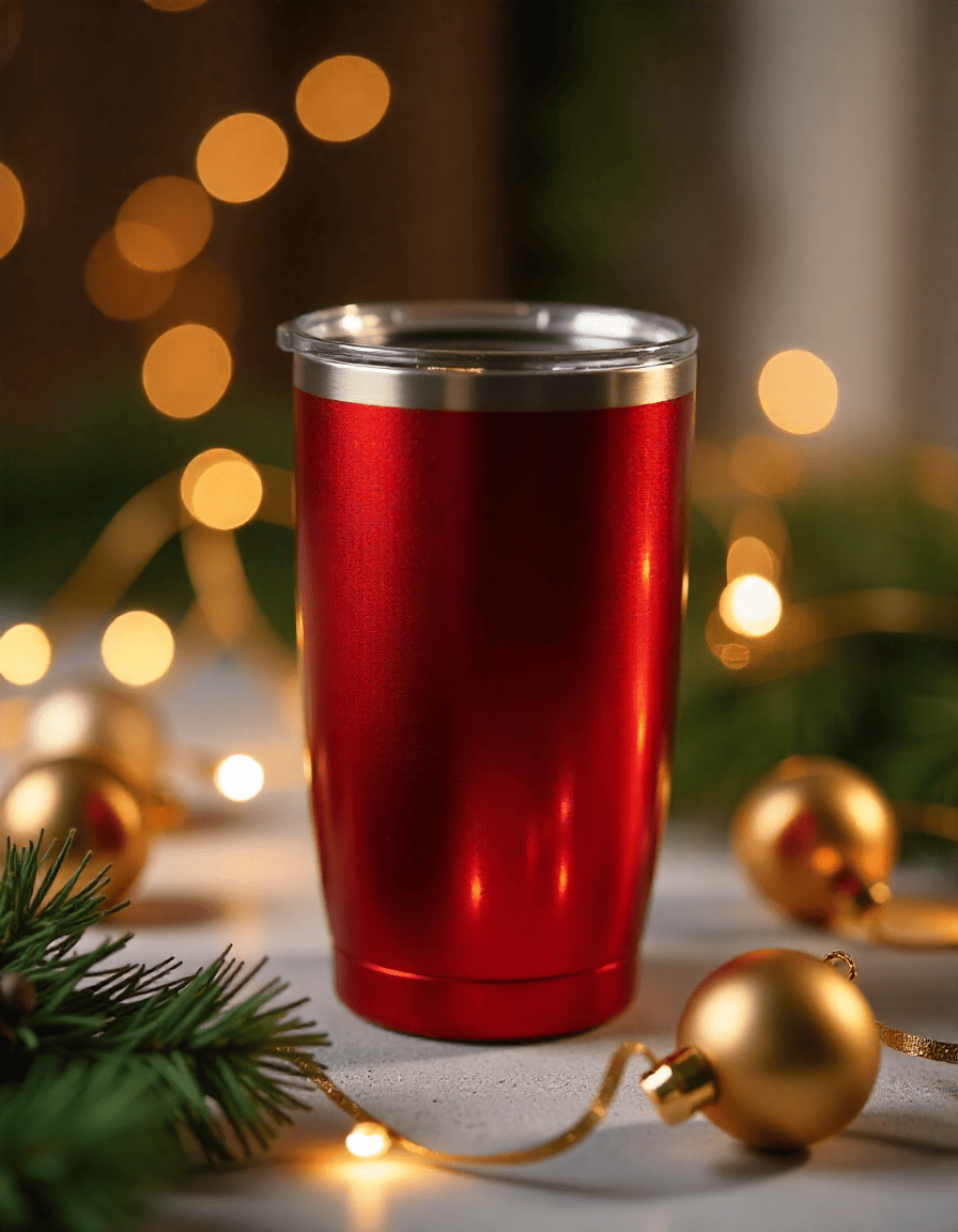Christmas Theme Tumbler festive design  online in Riyadh, Saudi Arabia